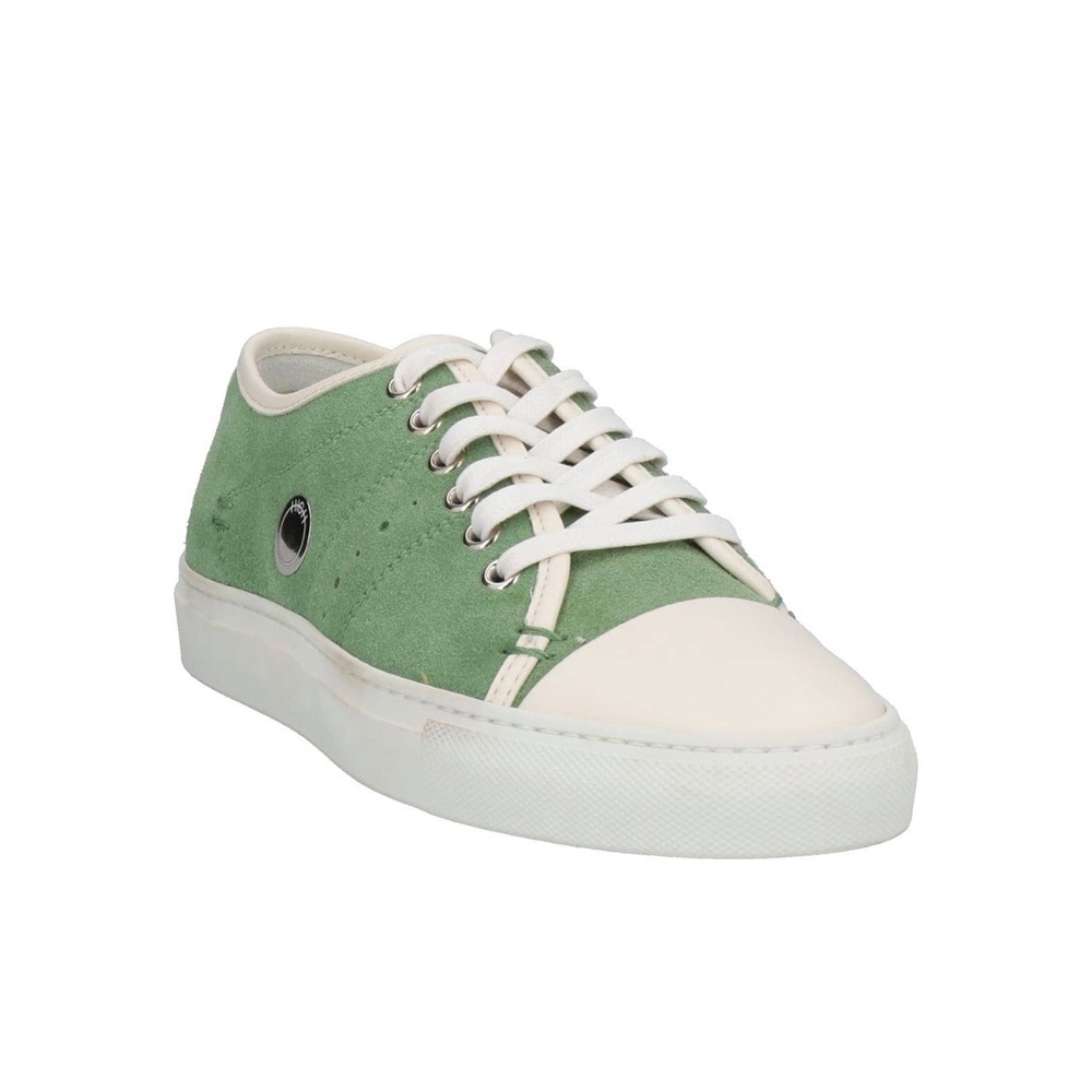 High suede sneakers
